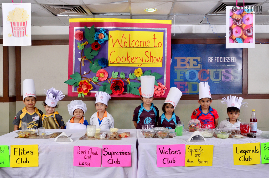 Presidium Gurgaon-57, YOUNG CHEFS MASTER THE ART OF COOKING WITHOUT FIRE