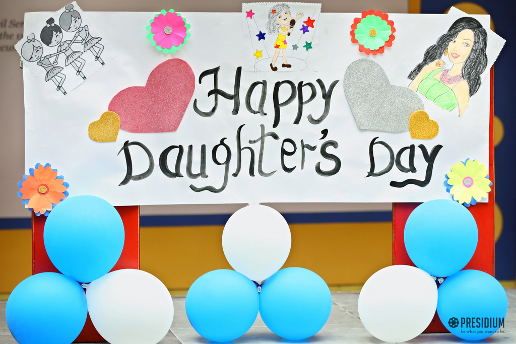 Presidium Dwarka-6, PRESIDIANS SHARED A WORTHY MESSAGE ON DAUGHTER’S DAY