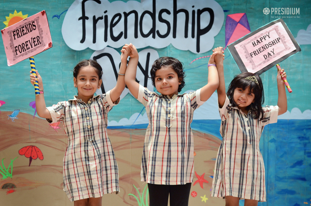 Presidium Dwarka-6, FRIENDSHIP DAY CELEBRATIONS STRENGTHENS BONDS BETWEEN BUDDIES