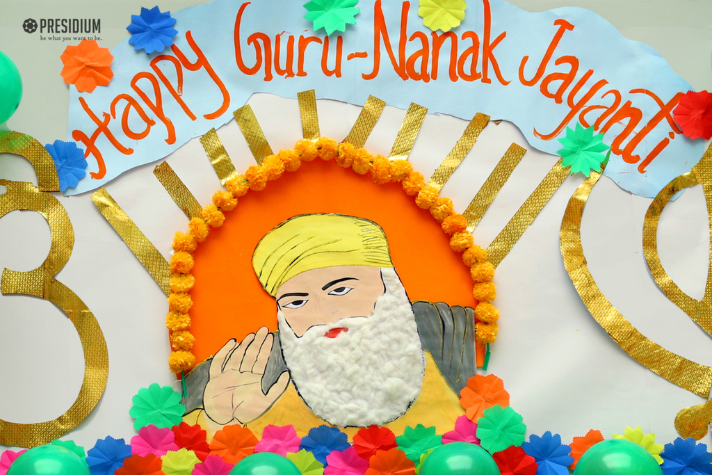Presidium Dwarka-6, PRESIDIANS CELEBRATE 550TH BIRTHDAY OF GURU NANAK DEV JI
