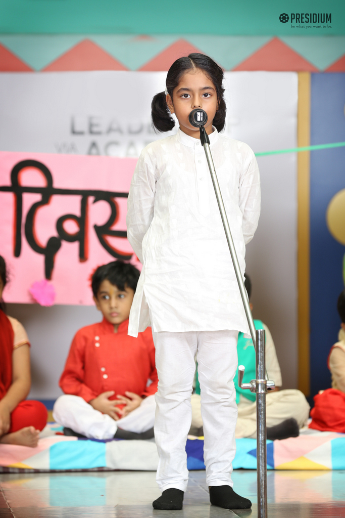 Presidium Dwarka-6, हिंदी दिवस: हिंदी का सम्मान भारत का सम्मान |