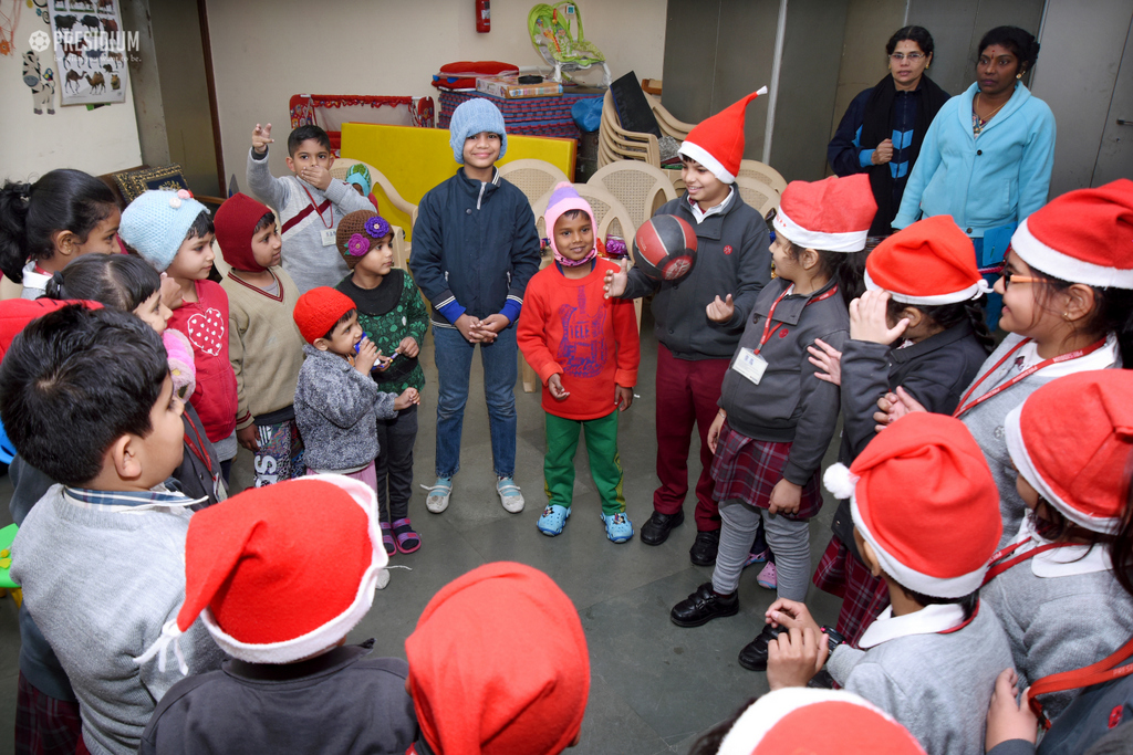 Presidium Dwarka-6, PRESIDIANS CELEBRATE CHRISTMAS WITH INMATES OF ORPHANAGE