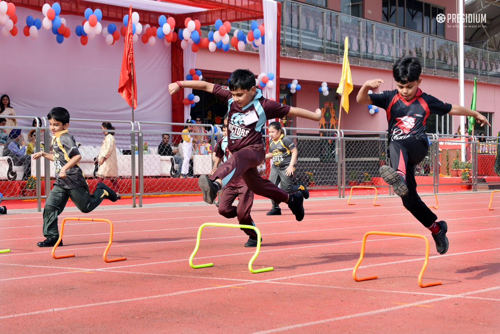 Presidium Dwarka-6, PRESIDIUM CELEBRATES THE MOST AWAITED SPORTS DAY-THE INVINCIBLES