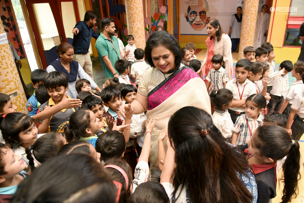 Presidium Dwarka-6, MRS.SUDHA GUPTA GRACES TEACHER’S DAY CELEBRATIONS AT PRESIDIUM