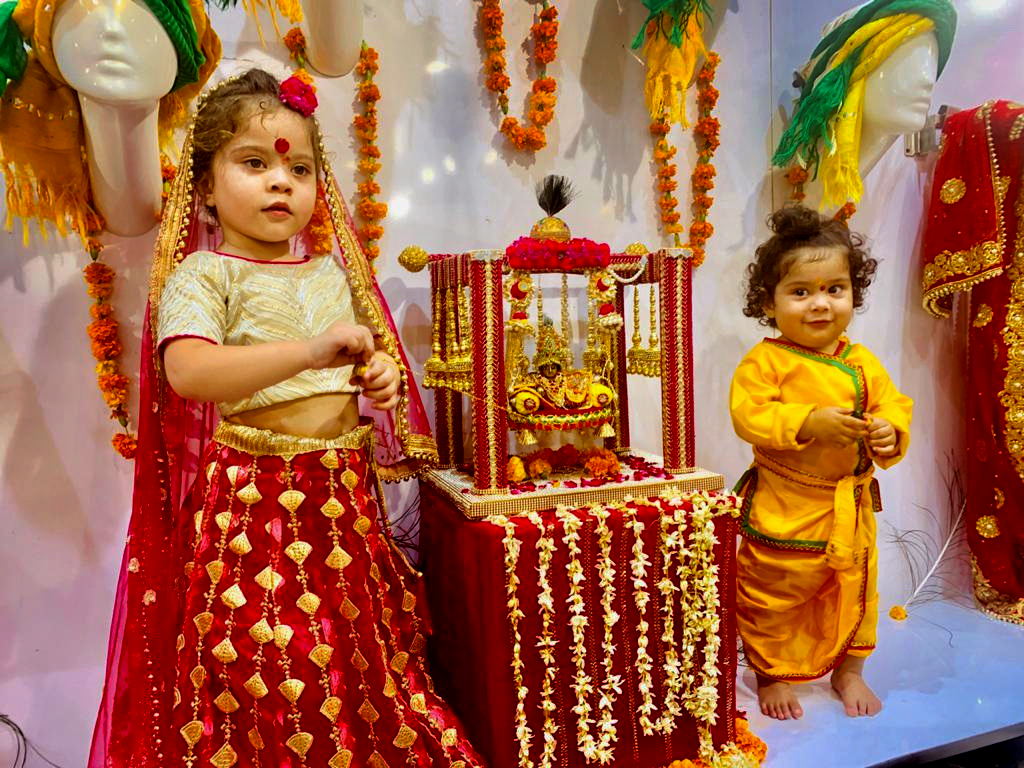 Presidium Dwarka-6, PRESIDIANS CELEBRATE JANMASHTAMI DURING THE ONLINE CLASSES!