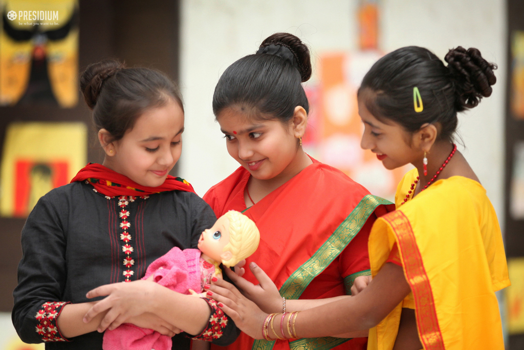 Presidium Indirapuram, PRESIDIANS SPREAD THE MESSAGE OF ENDING VIOLENCE AGAINST WOMEN