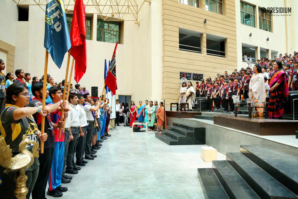 Presidium Gurgaon-57, INVESTITURE CEREMONY PRESENTS THE ELECTED PREFECTORIAL BOARD