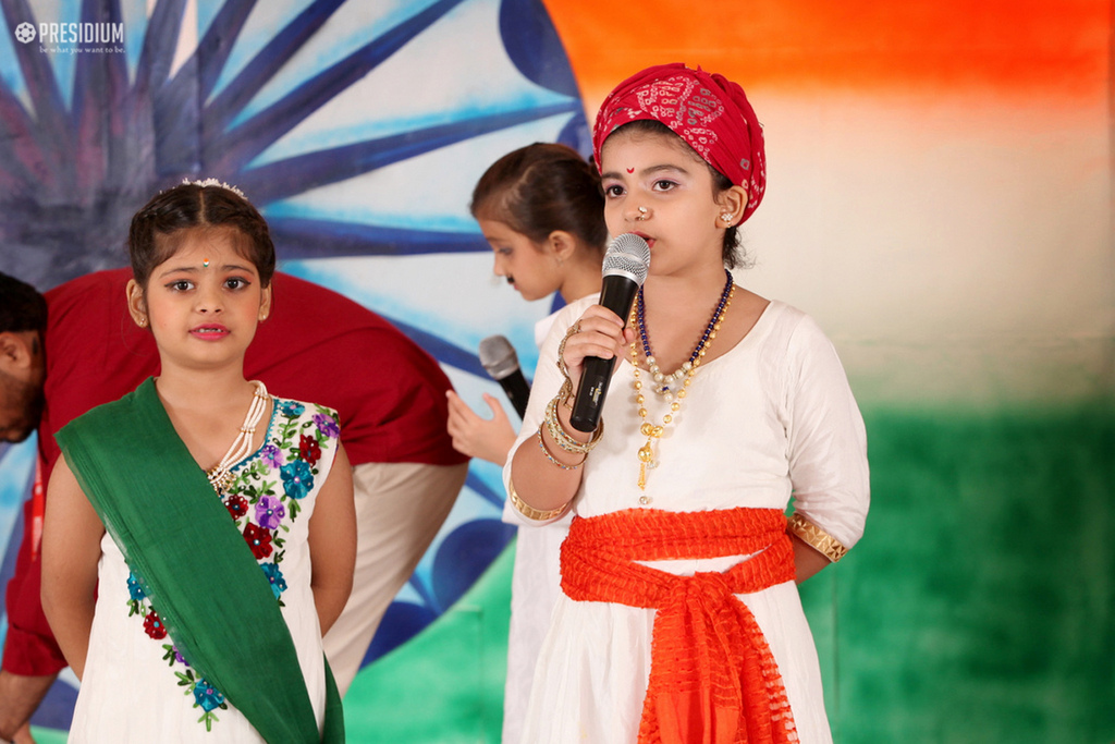 Presidium Gurgaon-57, PRESIDIANS COMMEMORATE INDIA'S FREEDOM ON 72ND INDEPENDENCE DAY