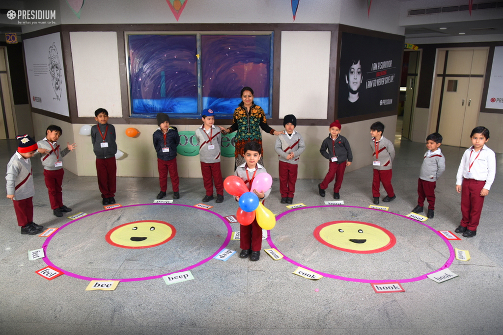 Presidium Gurgaon-57, STUDENTS LEARN THE RELEVANCE OF NUMBERS IN MATH ACTIVITY