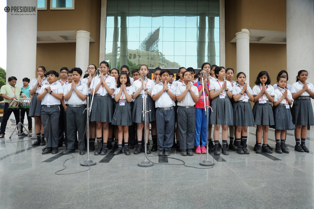 Presidium Gurgaon-57, PRESIDIANS LEARN ABOUT EIGHT FOLD PATH OF LIFE ON BUDDHA PURNIMA