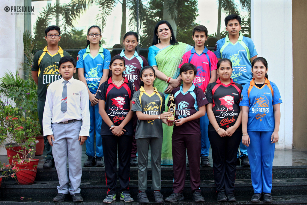 Presidium Gurgaon-57, PRESIDIANS PROVE THEIR METTLE AT INTER SCHOOL COMPETITION