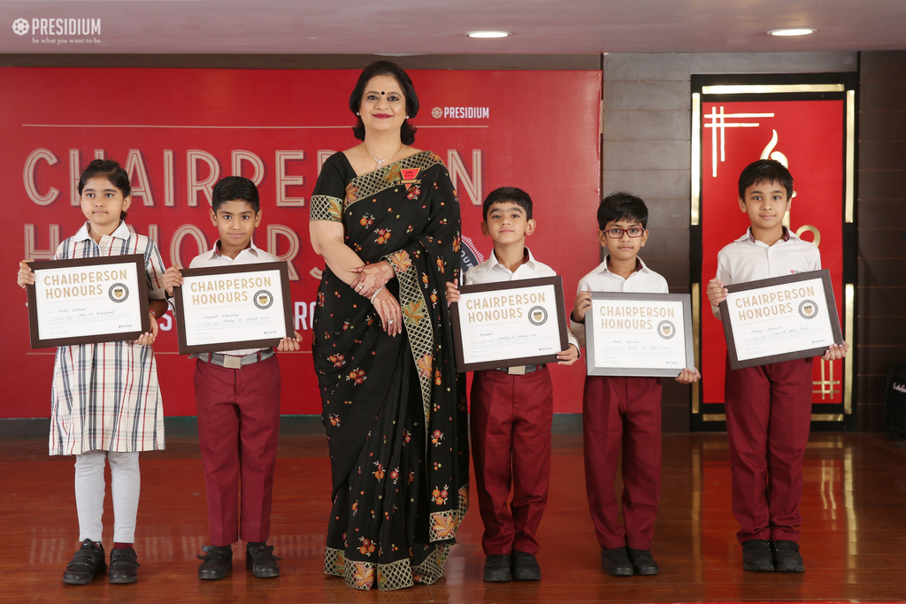 Presidium Gurgaon-57, CPH: HONORING STUDENTS FOR THEIR EFFORTS AND DETERMINATION