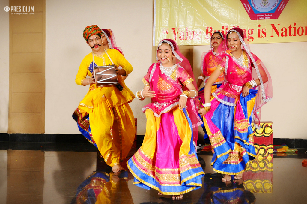 Presidium Gurgaon-57, INTER-SCHOOL FOLK DANCE COMPETITION: A CULTURAL EXTRAVAGANZA