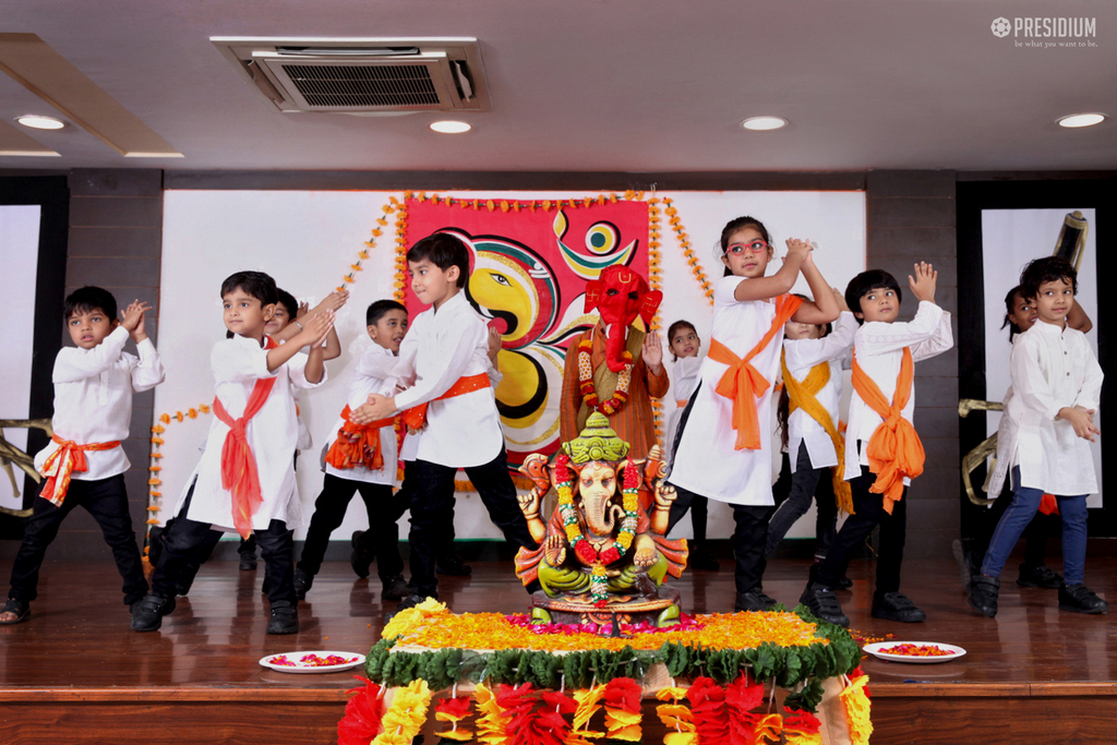 Presidium Gurgaon-57, PRESIDIANS CELEBRATE THE BIRTH OF GAJANANDA ON GANESH CHATURTHI