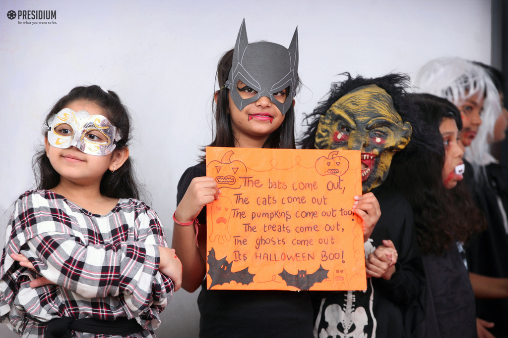 Presidium Gurgaon-57, TRICK OR TREAT! PRESIDIANS REVEL IN THE CELEBRATION OF HALLOWEEN!