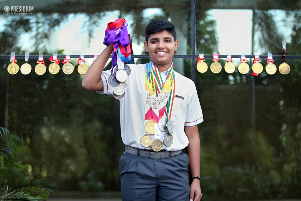 Presidium Gurgaon-57, YOUNG HORSE RIDER WINS MEDALS WITH THE PERFECT LEAPS & JUMPS!