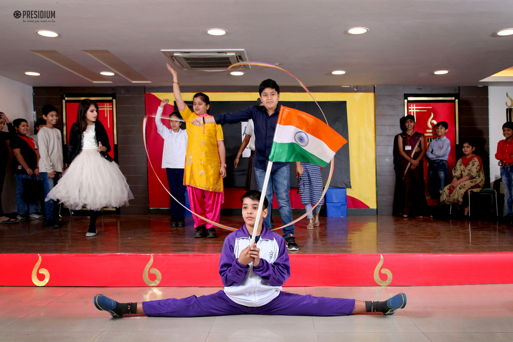 Presidium Gurgaon-57, PRESIDIANS PAY TRIBUTE TO MAULANA AZAD ON NATIONAL EDUCATION DAY