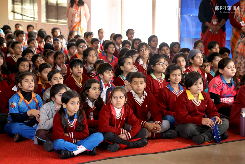 Presidium Gurgaon-57, PRESIDIANS SOAK IN THE FEELING OF PATRIOTISM THIS REPUBLIC DAY