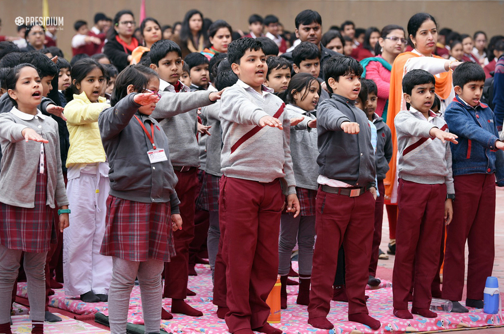 Presidium Gurgaon-57, SUDHA MAM CELEBRATES 69TH REPUBLIC DAY WITH PATRIOTIC PRESIDIANS