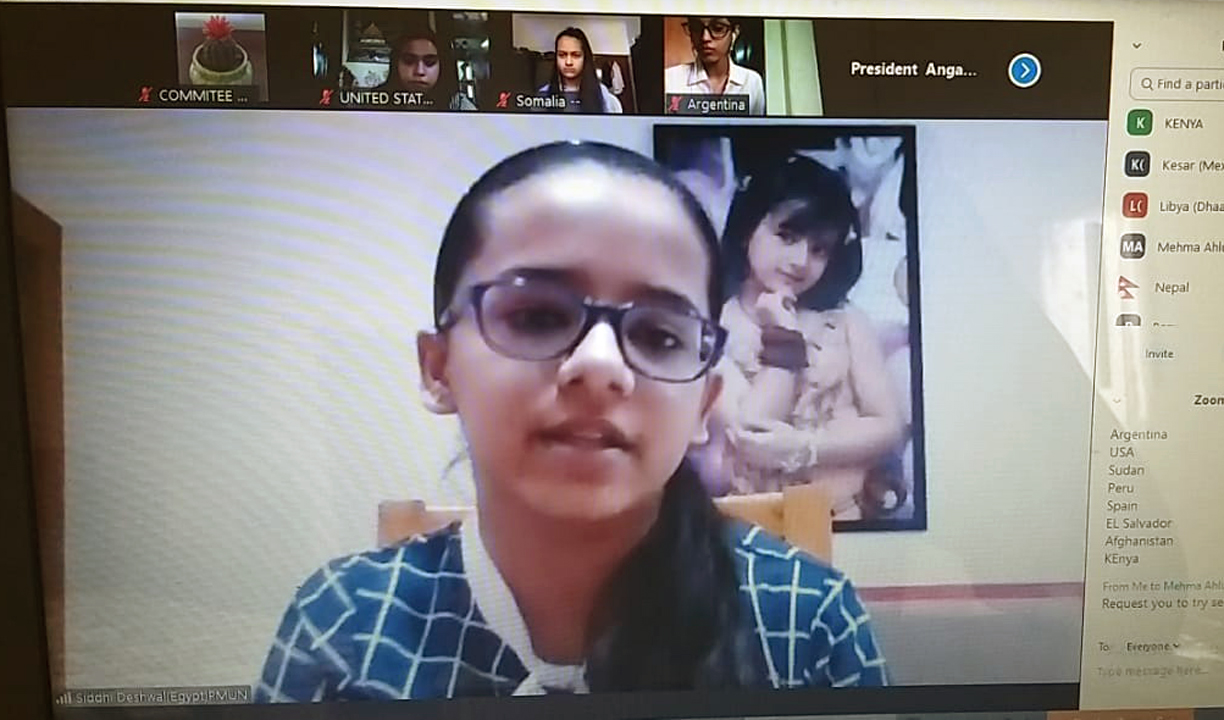 Presidium Gurgaon-57, PRESIDIANS DELIBERATE POWERFULLY AT PRESIDIUM MUN 2020!