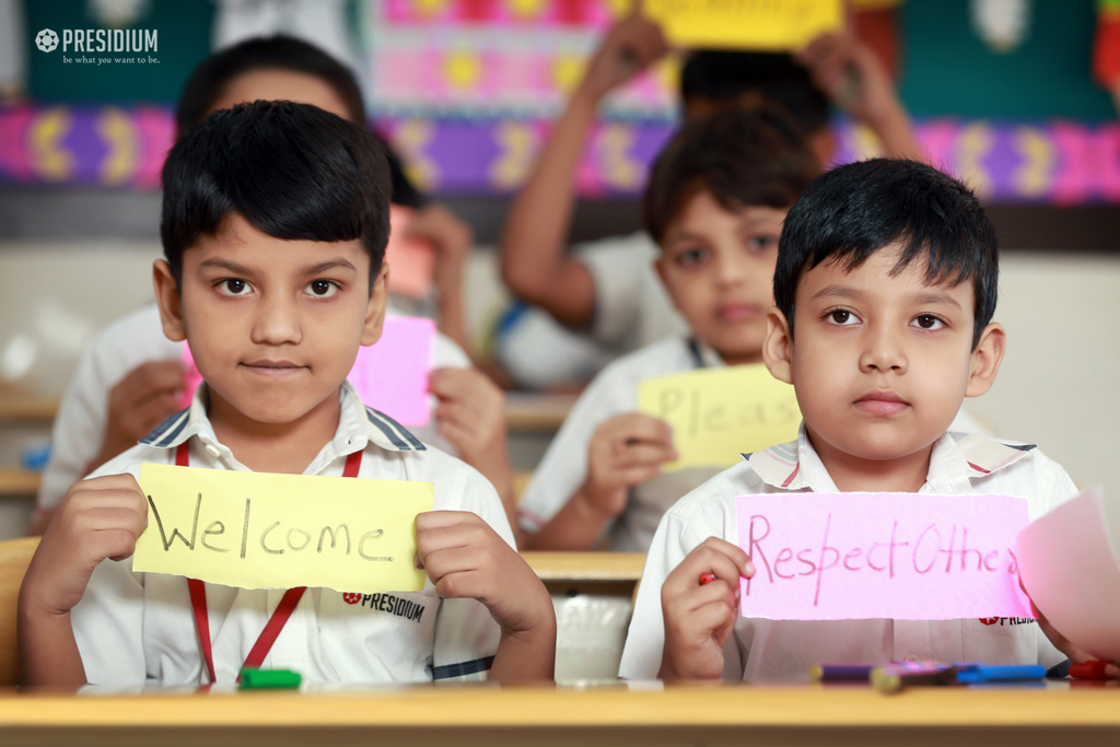 Presidium Rajnagar, A GARDEN OF GOOD MANNERS: INSTILLING VALUES FOR LIFE!