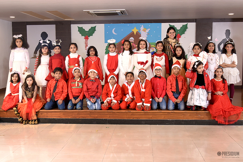 Presidium Gurgaon-57, YOUNG PRESIDIANS CELEBRATE CHRISTMAS WITH FERVOUR & DELIGHT