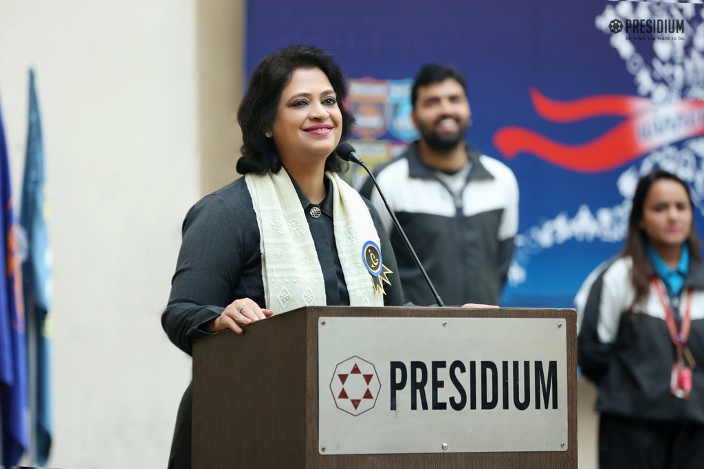 Presidium Gurgaon-57, ANNUAL SPORTS DAY: PHYSICALLY FIT PRESIDIANS PROVE THEIR METTLE!