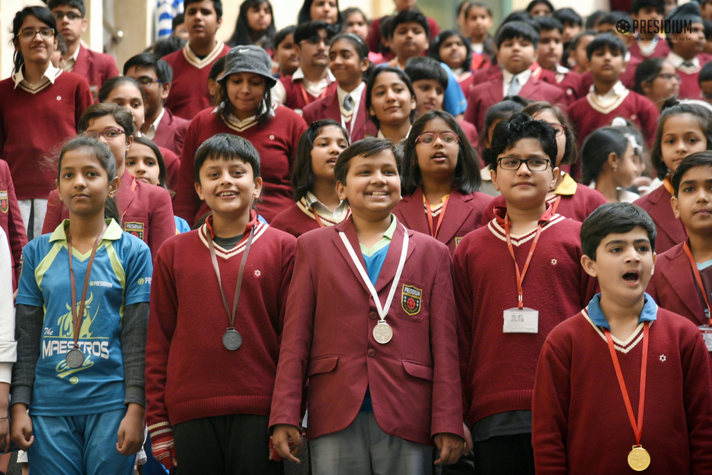 Presidium Gurgaon-57, ANNUAL SPORTS DAY: PHYSICALLY FIT PRESIDIANS PROVE THEIR METTLE!