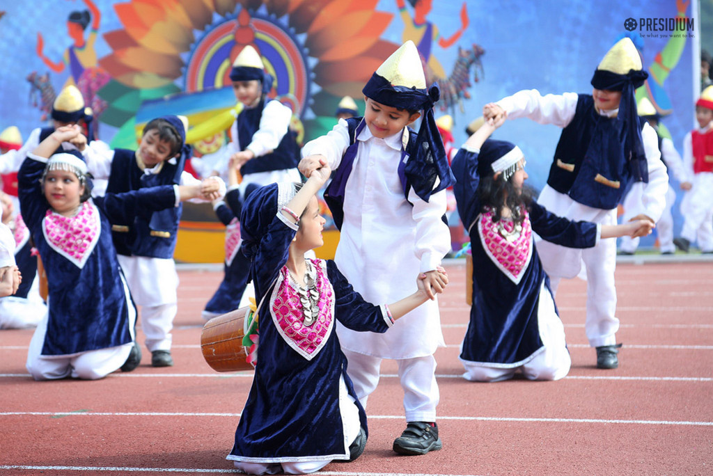 Presidium Gurgaon-57, SPORTS DAY: A DAY FILLED WITH THE EXHILARATION OF JOY & VICTORY