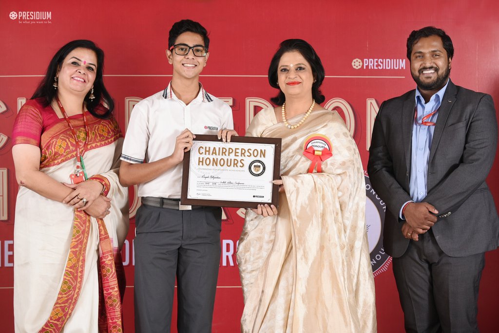 Presidium Gurgaon-57, SUDHA MA'AM HONOURS YOUNG ACHIEVERS OF PRESIDIUM GURGAON