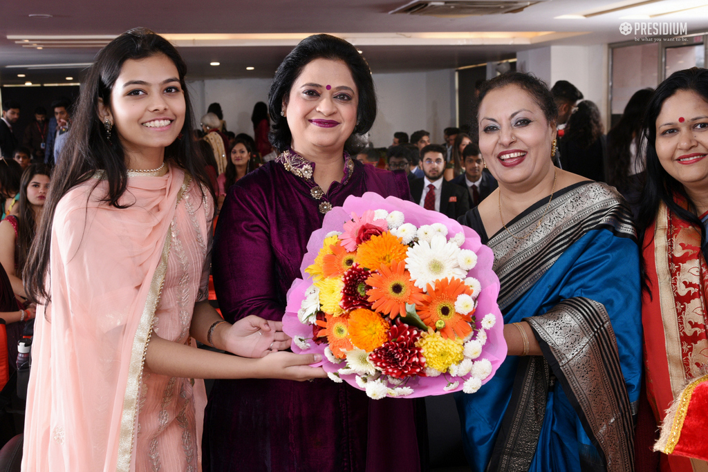 Presidium Gurgaon-57, A MEMORABLE FAREWELL PARTY WITH SUDHA MA'AM