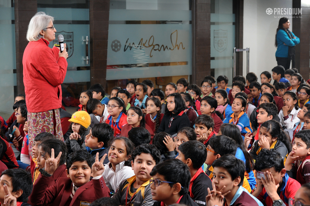 Presidium Gurgaon-57, A RELAXING YOGA AND MEDITATION SESSION FOR PRESIDIANS