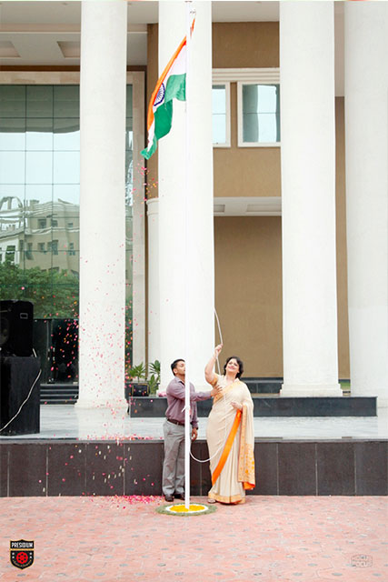 Presidium Rajnagar, Patriotic spirit dawns at Presidium