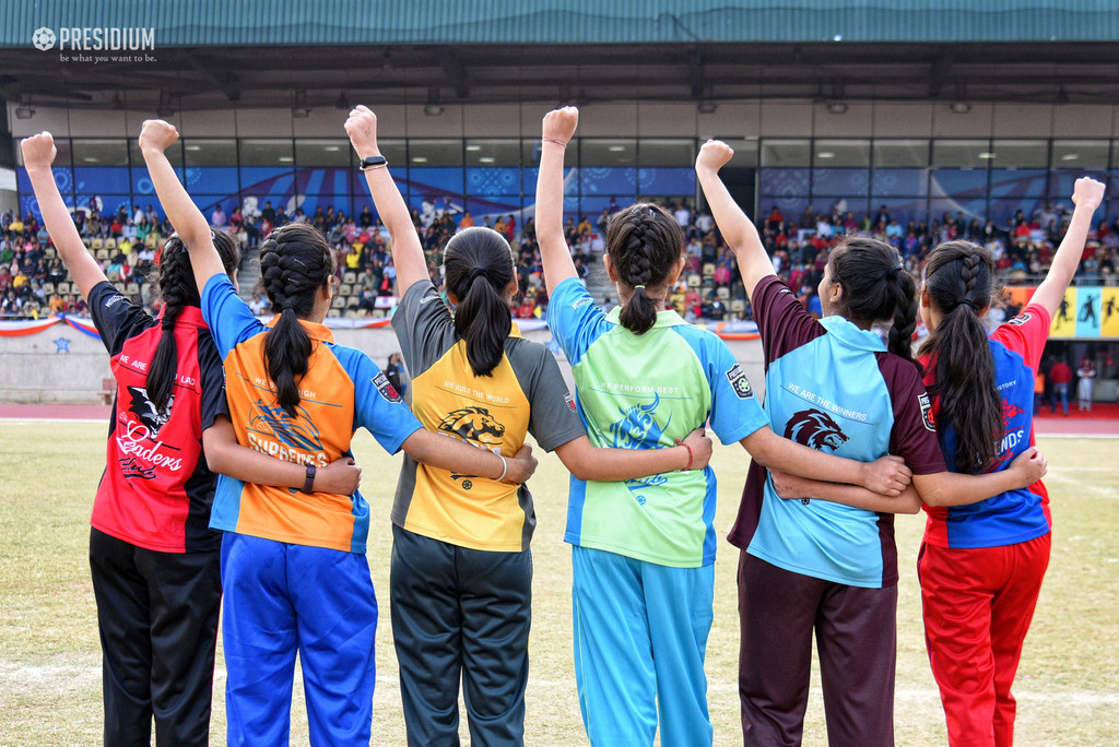 Presidium Indirapuram, STUDENTS EXHIBIT THEIR EXCEPTIONAL TALENTS AT ANNUAL SPORTS DAY