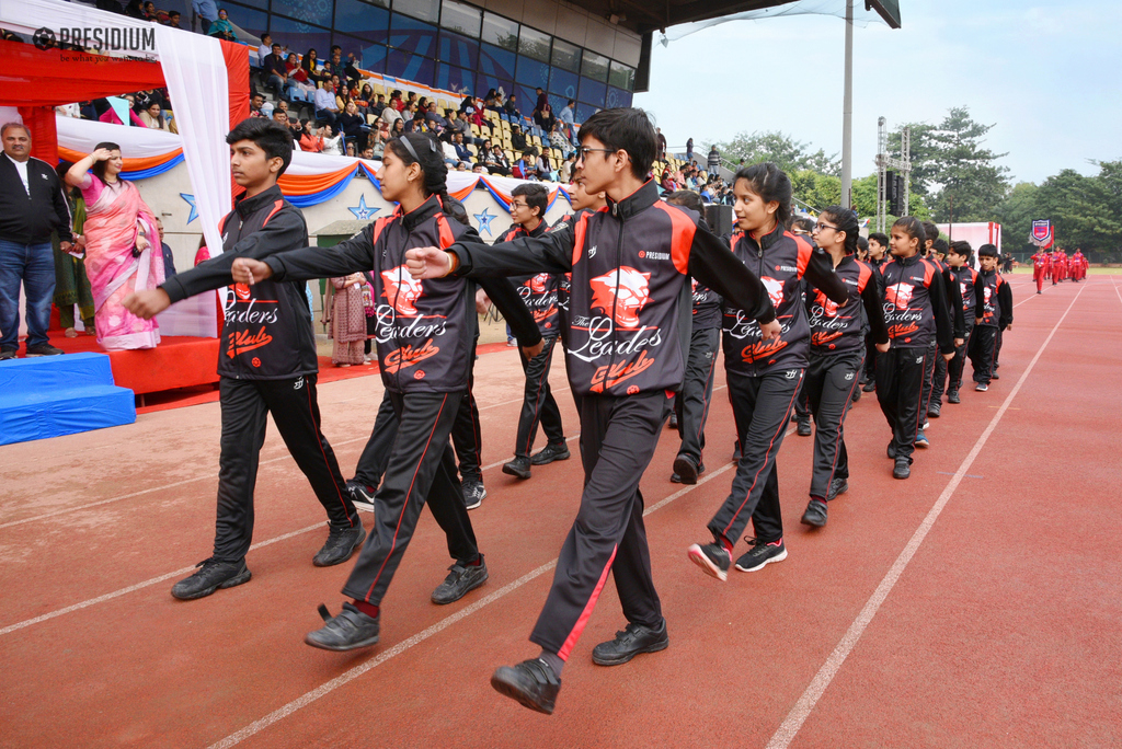 Presidium Indirapuram, STUDENTS EXHIBIT THEIR EXCEPTIONAL TALENTS AT ANNUAL SPORTS DAY