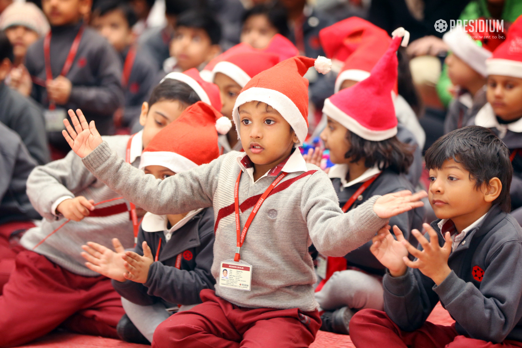 Presidium Indirapuram, IT’S A MERRY CHRISTMAS FOR OUR LITTLE ELVES OF PRESIDIUM!