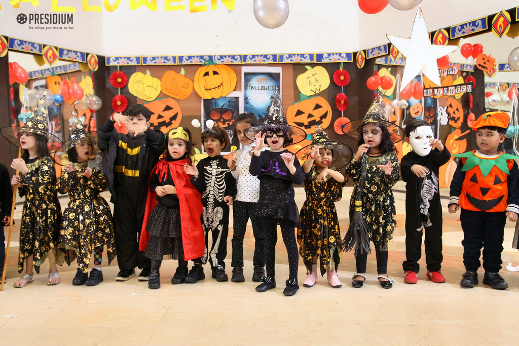 Presidium Indirapuram, SPOOKY HALLOWEEN CELEBRATION IN PRESIDIUM WITH TRICKS OR TREATS