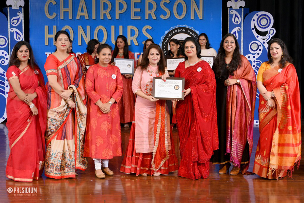 Presidium Indirapuram, TEACHERS RECEIVE RECOGNITION AT CHAIRPERSON HONOURS FOR TEACHERS