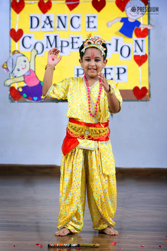 Presidium Indirapuram, PRESIDIANS SHOWCASE VIBRANT DANCE MOVES AT DANCE COMPETITION