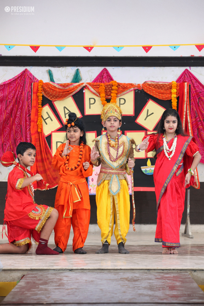 Presidium Indirapuram, YOUNG PRESIDIANS CELEBRATE 'THE FESTIVAL OF LIGHTS'