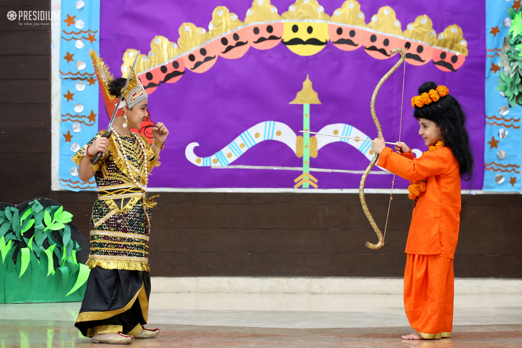 Presidium Indirapuram, PRESIDIANS GIVE MESMERIZING PERFORMANCES ON DUSSEHRA