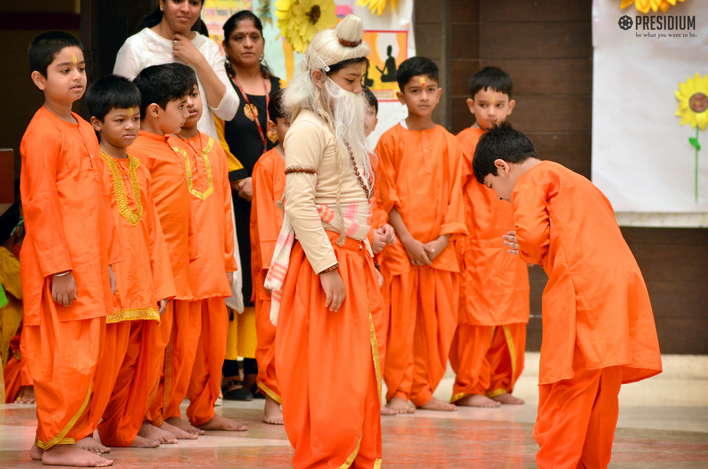 Presidium Indirapuram, GURU PURNIMA:PRESIDIANS CELEBRATE THE PRESENCE OF GURUS IN LIFE