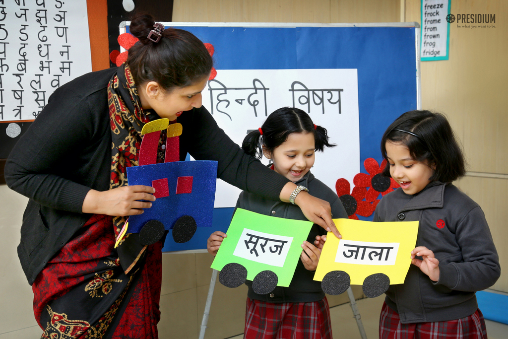 Presidium Indirapuram, ENRICHMENT ACTIVITY: PRESIDIANS HONE THEIR HINDI LANGUAGE SKILLS