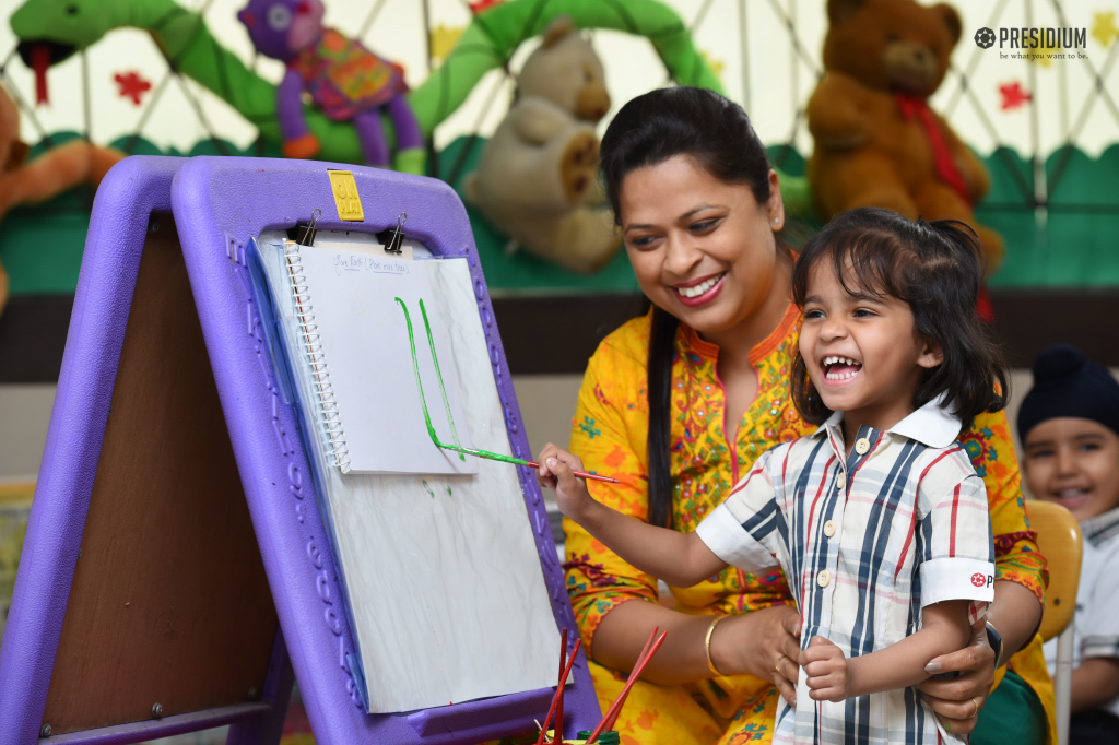 Presidium Indirapuram, MRS. GUPTA JOINS PRESIDIANS FOR EARTH DAY CELEBRATIONS!