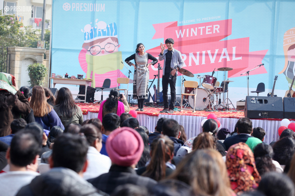 Presidium Indirapuram, PRESIDIANS ENJOY A PLETHORA OF ACTIVITIES AT WINTER CARNIVAL