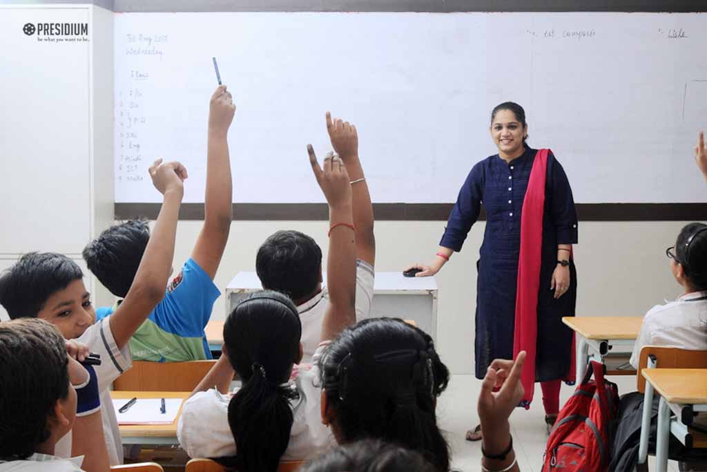 Presidium Rajnagar, INTER-CLASS SPELLATHON:STIRRING VOCABULARY & PRONUNCIATION SKILLS