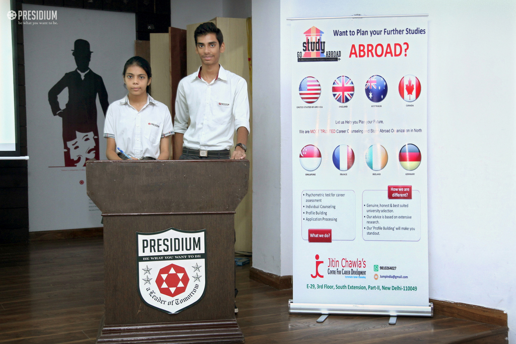 Presidium Indirapuram, CAREER FAIR: EXPOSING PRESIDIANS TO A WORLD OF OPPORTUNITIES