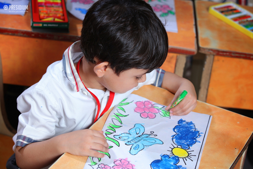 Presidium Indirapuram, COLOURING CONTEST:LITTLE PRESIDIANS DISCOVER THEIR ARTISTIC SIDE 