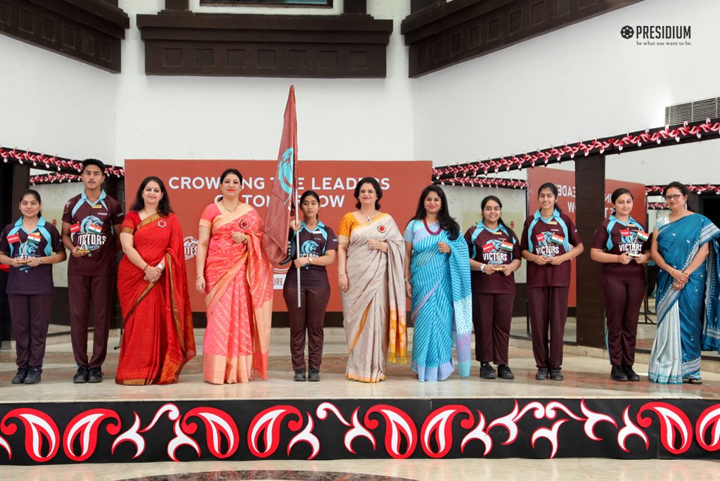 Presidium Indirapuram, PRESIDIANS PROUDLY PLEDGE TO LEAD AT THE INVESTITURE CEREMONY