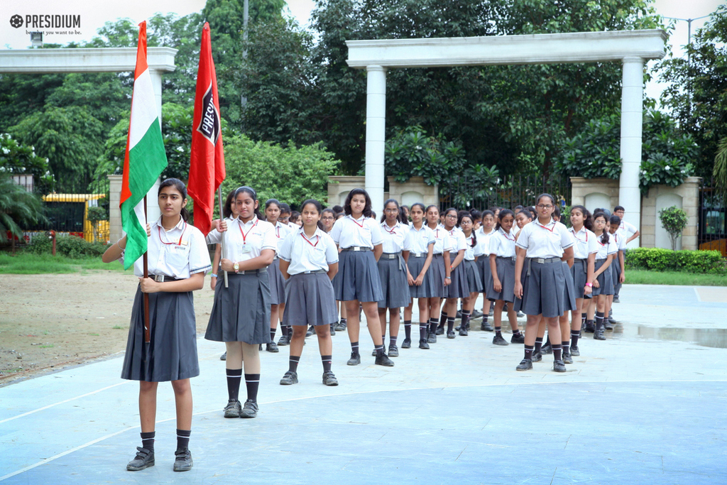 Presidium Indirapuram, INDEPENDENCE DAY STIRS THE SOULS OF PRESIDIANS WITH PATRIOTISM